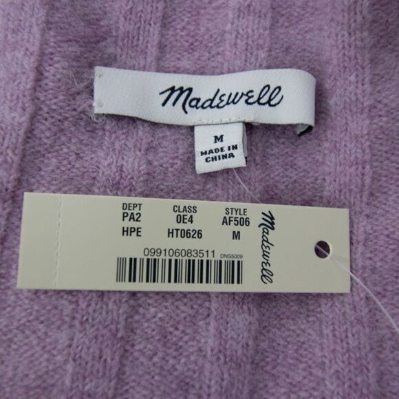 NWT Madewell Evercrest Turtleneck Sweater in Coziest Yarn, Size M‎ - Picture 13 of 15